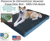 "Lucky Dog"  Memory / Gel Foam Ped Bed