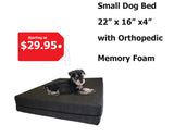 Orthopedic Memory Foam Pet Beds For Small to Medium Pets